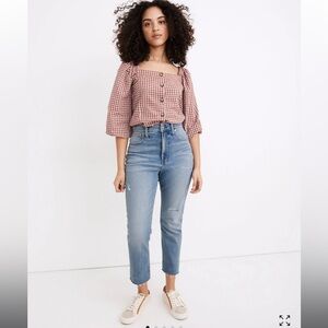 Madewell Tall Curvy Perfect Vintage Jean Coffey Wash: Worn-In Edition 28T MC590